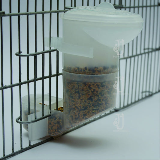 Seed Hopper With Openable Lid
